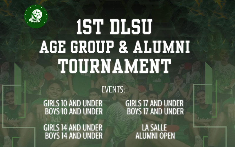 1st DLSU Age Group and Alumni Tournament