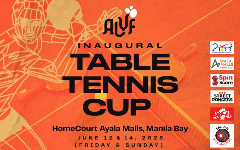View details about our ALUF INAUGURAL TABLE TENNIS CUP